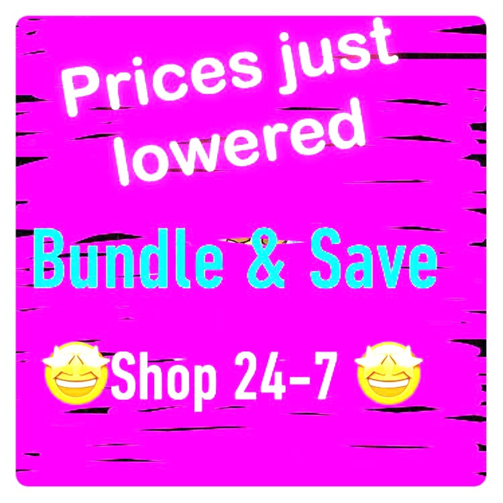Prices lowered so you can save 💕💕